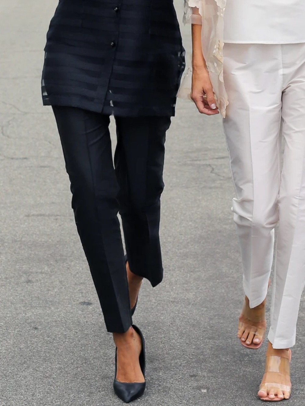 Connie Roberson Pure Silk Black Dress Pants